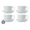 Coupon 😍 Maxwell & Williams Cashmere Cup & Saucer 230ML Set of 4 ❤️
