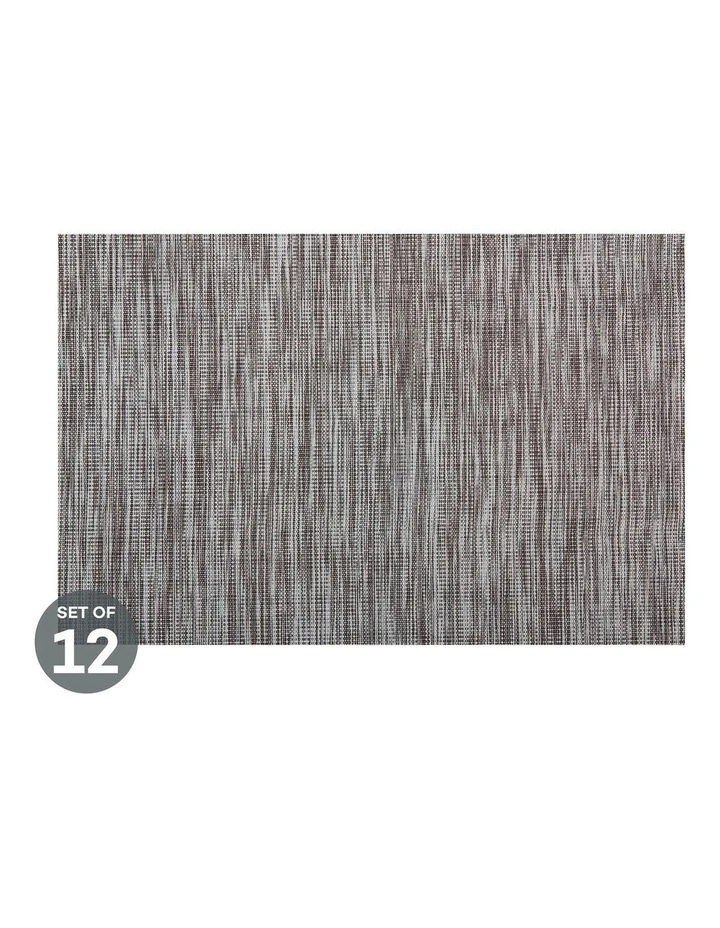 Flash Sale 🔥 Maxwell & Williams Placemat Lurex 45x30cm Grey Stripe Set of 12 ⌛ 1 Flash Sale 🔥 Maxwell & Williams Placemat Lurex 45x30cm Grey Stripe Set of 12 ⌛