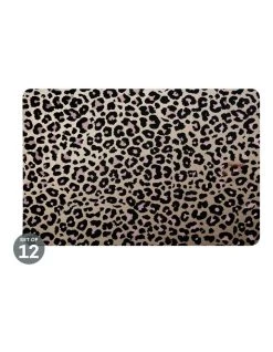 Hot Sale 💯 Maxwell & Williams Table Accents Leopard Placemat 45x30cm Gold Set of 12 ❤️