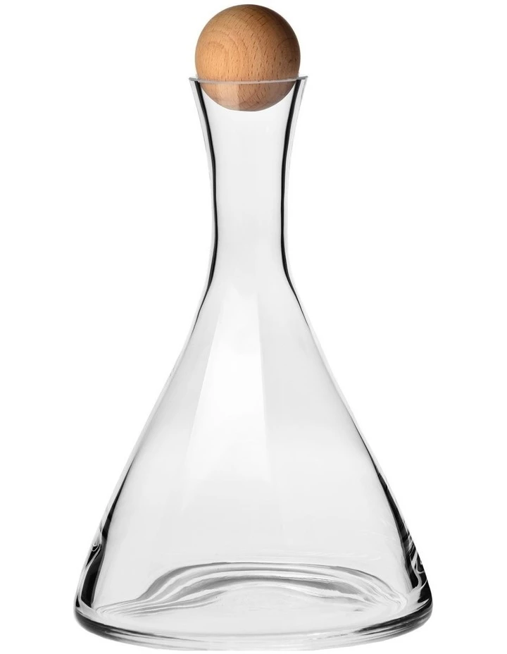 Coupon ⌛ Krosno Connoisseur 1L Wine Decanter Beechwood Stopper Gift Boxed ✨ 1 Coupon ⌛ Krosno Connoisseur 1L Wine Decanter Beechwood Stopper Gift Boxed ✨