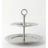 Best Pirce ✔️ Heritage Pewter 2 Tiered Cake Stand 🧨