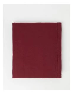 Outlet 💯 Heritage Elizabeth Hemstitch Tablecloth Berry ✨