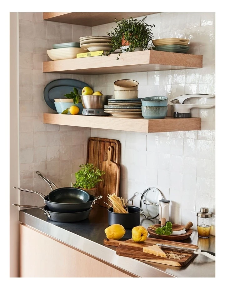 Promo ⌛ Jamie Oliver Flat Rim Reactive 12 Piece Dinner Set - Blue ❤️ 1 Promo ⌛ Jamie Oliver Flat Rim Reactive 12 Piece Dinner Set - Blue ❤️