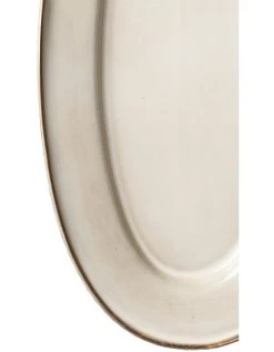 Buy ⌛ Jamie Oliver Flat Rim Reactive Large Serving Platter - Taupe ⌛ -Savor Home Store 803116810 3 720x928