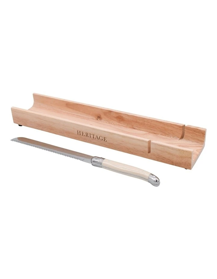 Cheapest โ Heritage Laguiole Sophistique Bread Knife 20cm & Baguette Board - Ivory ๐ 1 Cheapest โ Heritage Laguiole Sophistique Bread Knife 20cm & Baguette Board - Ivory ๐