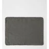 Hot Sale ⌛ Australian House & Garden Fringed Linen Placemat Dark Stone 🔥