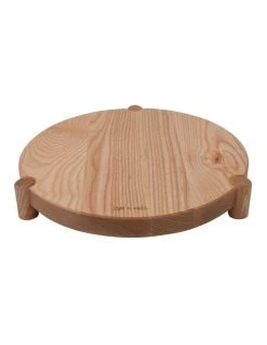 Promo ⭐ Vue x Lisa Cheung Hernando Pillar Footed Serving Board - Round - 35cm 🎉