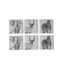 Buy ✔️ Koala Living Savannah Coaster Set of 6 - Dolomite ⭐