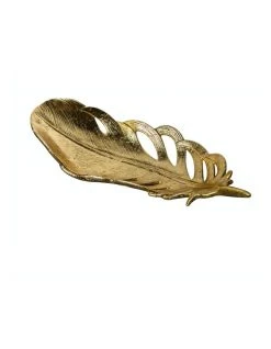 Best reviews of ✔️ Koala Living Golden Resin Leaf Platter ✨