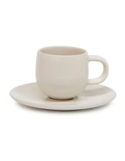 Budget ✨ Salt&Pepper HUE Espresso Cup and Saucer Set - 85ml/12cm - Stone - Set of 6 ❤️ 3 Budget ✨ Salt&Pepper HUE Espresso Cup and Saucer Set - 85ml/12cm - Stone - Set of 6 ❤️ -Savor Home Store 806923540 2 720x928