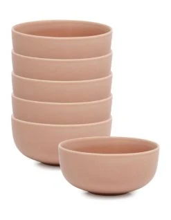 Coupon 🛒 Salt&Pepper Hue Rice Bowl - Blush - Set of 6 - 12cm 😀