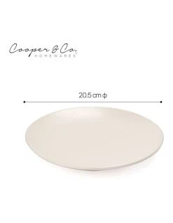 Discount ✔️ Cooper & Co 21cm Annisa Side Plate Set Of 6 Ivory ⌛ 6 Discount ✔️ Cooper & Co 21cm Annisa Side Plate Set Of 6 Ivory ⌛ -Savor Home Store 810175780 3 720x928