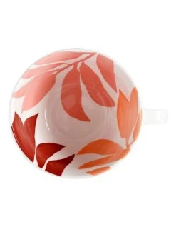 New ✨ Maxwell & Williams Andalusia Leaf 540ml Jumbo Mug Apricot ⌛ -Savor Home Store 814033720 3 720x928