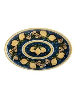 Flash Sale 🔔 Maxwell & Williams Ceramica Salerno Lemons 40x26cm Oval Platter ⭐