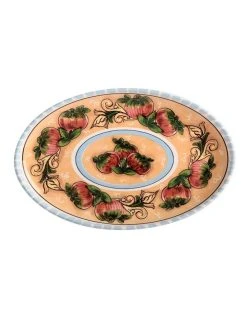 Best Pirce ❤️ Maxwell & Williams Ceramica Salerno Apples 40x26cm Oval Platter ✨