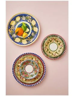 Cheap ⭐ Maxwell & Williams Ceramica Salerno 21cm Pasta Bowl Peaches Print 🔥 -Savor Home Store 814035970 3 720x928