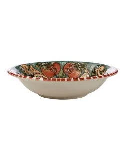 Budget 🥰 Maxwell & Williams Ceramica Salerno 21cm Pasta Bowl Pomegranates Print ❤️