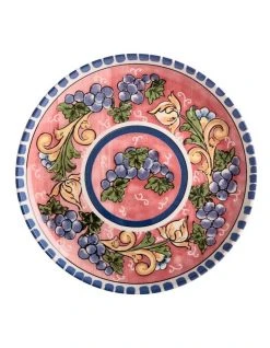New ⭐ Maxwell & Williams Ceramica Salerno Grapes 36cm Round Platter 👍