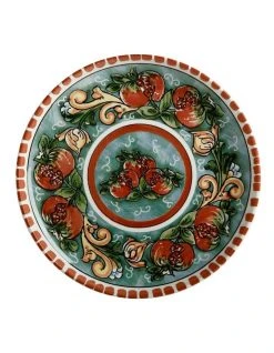 Discount 🎁 Maxwell & Williams Ceramica Salerno Pomegranates 36cm Round Platter 🎉