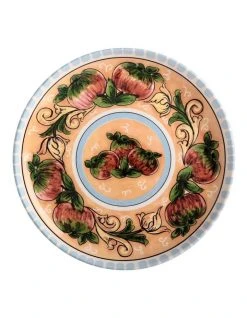 Outlet ⌛ Maxwell & Williams Ceramica Salerno Apples 36cm Round Platter 🧨