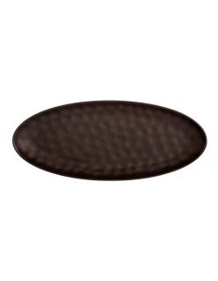 Cheap 🎉 Maxwell & Williams Gravity 50x21cm Gift Boxed Oval Platter Black 🤩