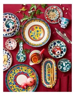 Coupon ✨ Maxwell & Williams Rhapsody Oblong Platter 33x17cm Red Gift Boxed ✔️