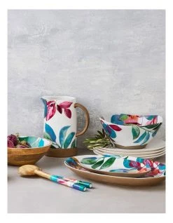 Top 10 🎁 Maxwell & Williams Samba 31cm Mango Wood & Enamel Finish Salad Server 😍 -Savor Home Store 814049650 3 1 720x928