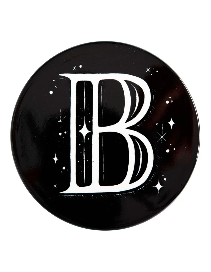 Wholesale ✨ Maxwell & Williams The Letterettes Ceramic 10.5cm B Gift Boxed Round Coaster Black 🤩 1 Wholesale ✨ Maxwell & Williams The Letterettes Ceramic 10.5cm B Gift Boxed Round Coaster Black 🤩