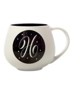 Outlet 😍 Maxwell & Williams The Letterettes 450ml H Snug Mug Gift Boxed White 😉