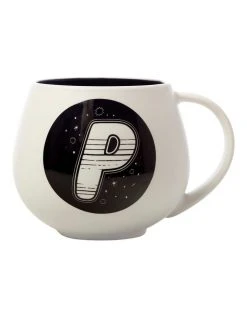 Wholesale 🎉 Maxwell & Williams The Letterettes 450ml P Snug Mug Gift Boxed White 🔔