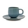 Coupon 🎁 Salt&Pepper Hue Espresso 85ml Cup & Saucer Set Sage 🎉