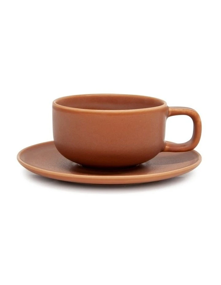 Wholesale โจ Salt&Pepper Hue 200ml Tea Cup & Saucer Set Rust ๐ฅฐ 1 Wholesale โจ Salt&Pepper Hue 200ml Tea Cup & Saucer Set Rust ๐ฅฐ