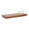 Buy ⌛ Salt&Pepper Provedore 35cm Rectangle Paddle and Glass Bowl Natural ✔️