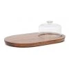 Cheap ⌛ Salt&Pepper Provedore Oval 40cm Serving Board With Dome Natural ⌛
