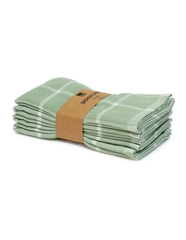Flash Sale ✨ Salt&Pepper Signature 45cm Set Of 4 Napkin Sage Green ✔️ 1 Flash Sale ✨ Salt&Pepper Signature 45cm Set Of 4 Napkin Sage Green ✔️