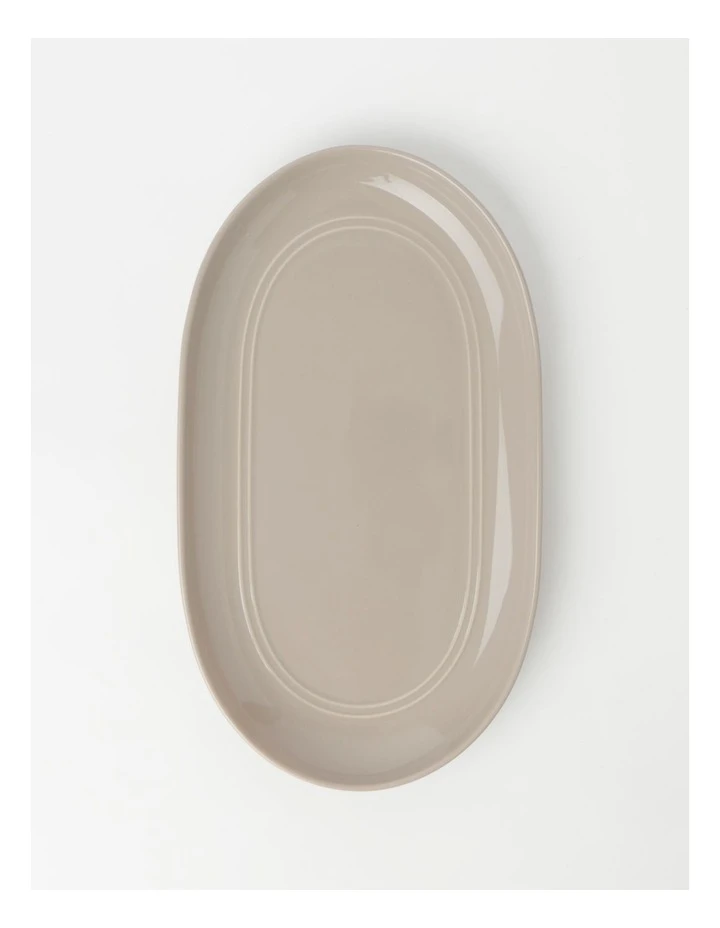 Budget 🔔 Heritage Avenue Oval Platter Taupe ❤️ 1 Budget 🔔 Heritage Avenue Oval Platter Taupe ❤️