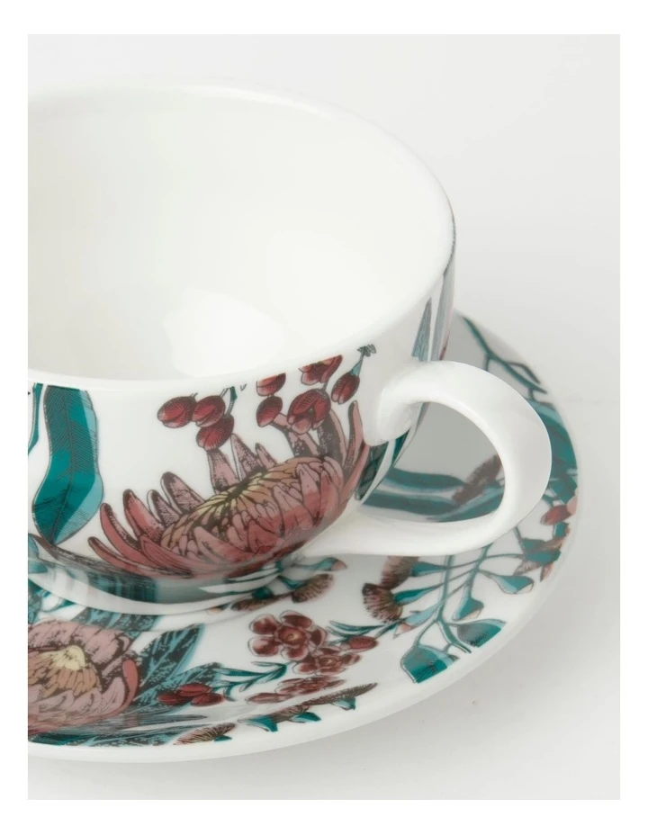 Best Sale 😍 Heritage Australian Floral Tea Cup & Saucer Small Floral Print 🤩 4 Best Sale 😍 Heritage Australian Floral Tea Cup & Saucer Small Floral Print 🤩 - Image 4