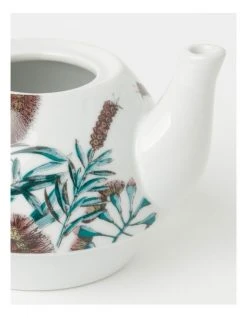 Promo ❤️ Heritage Australian Floral Teapot for One White 👏 -Savor Home Store 826734880 4 720x928