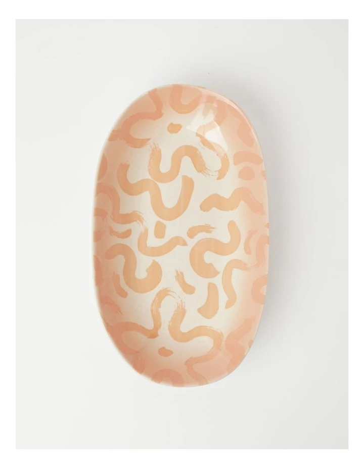 Brand new ๐ Vue Swirl Oval Platter Large Pink ๐ฅ 1 Brand new ๐ Vue Swirl Oval Platter Large Pink ๐ฅ