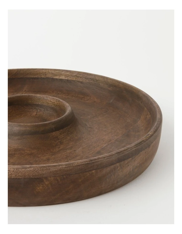 Wholesale ❤️ Heritage Walnut Look Chip and Dip Tray 35cm x 5cm ✔️ 2 Wholesale ❤️ Heritage Walnut Look Chip and Dip Tray 35cm x 5cm ✔️ - Image 2