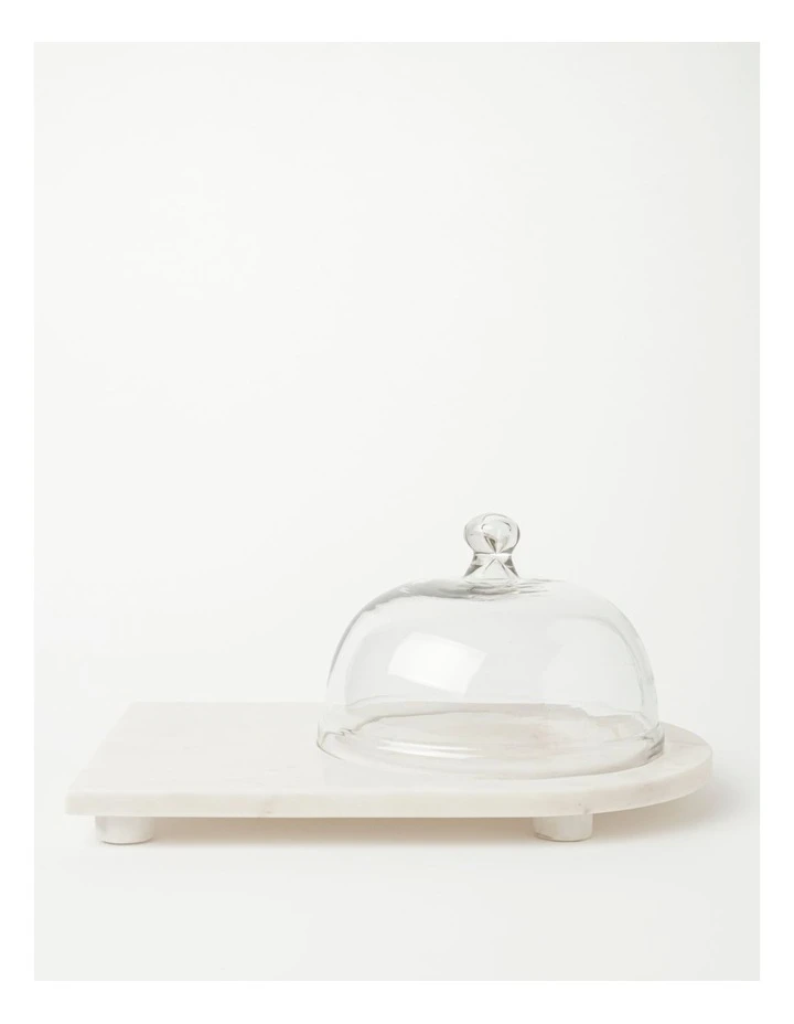 Budget ๐ Heritage White Marble Cake Dome With Glass ๐ 1 Budget ๐ Heritage White Marble Cake Dome With Glass ๐
