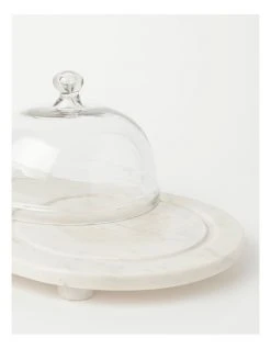 Budget ๐ Heritage White Marble Cake Dome With Glass ๐ 6 Budget ๐ Heritage White Marble Cake Dome With Glass ๐ -Savor Home Store 826996690 3 720x928