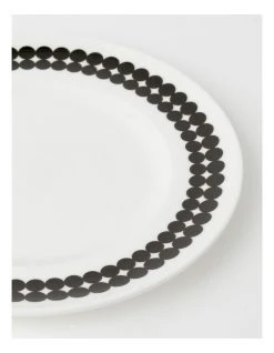Best Sale 👍 Vue Studio Dinner Plate Black/White 🛒 -Savor Home Store 827451010 4 720x928