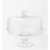 Outlet 👏 Heritage Ribbed Cake Dome And Stand 25.5x25cm ✔️