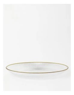 Best Sale 🤩 Heritage Luxe Ambrose Gold Rim Plate 31.2cm 💯