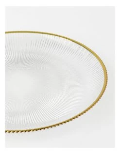 Best Sale 🤩 Heritage Luxe Ambrose Gold Rim Plate 31.2cm 💯 -Savor Home Store 829003780 3 720x928