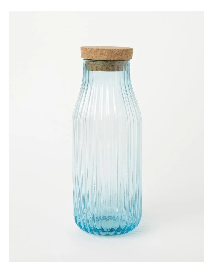 Budget ๐ฏ Vue Palma Carafe With Cork Lid Blue 1.1 Litre โจ 1 Budget ๐ฏ Vue Palma Carafe With Cork Lid Blue 1.1 Litre โจ