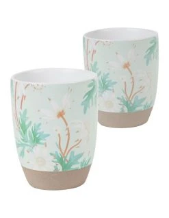 Brand new โ๏ธ Robert Gordon X Louise Jones Latte 2Pk - Flannel Flower ๐