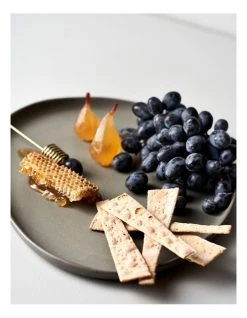 Top 10 ⭐ Robert Gordon Table Of Plenty Platter Oval - Slate ⭐ -Savor Home Store 829393660 3 720x928