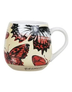 Cheap 😍 Robert Gordon X Bromley Hug Me Mug Xl - Gold Butterflies ⭐